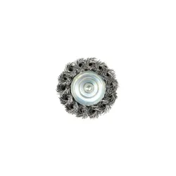 Csapos fazékkefe sodrott acél 65mm