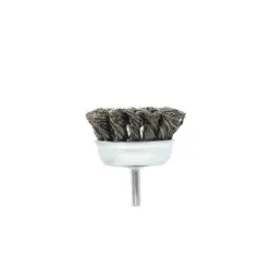 Csapos fazékkefe sodrott acél 65mm