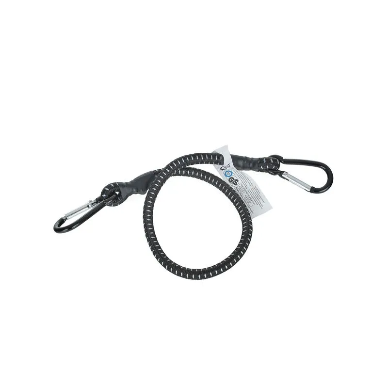 Csomagrögzítő gumikötél karabinerrel 10mmx60cm