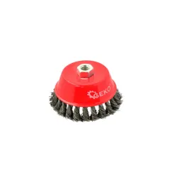 Fazékkefe sodrott acél 125mm/5″ M14