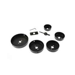 Körkivágó készlet fához 64-127mm 8 részes
