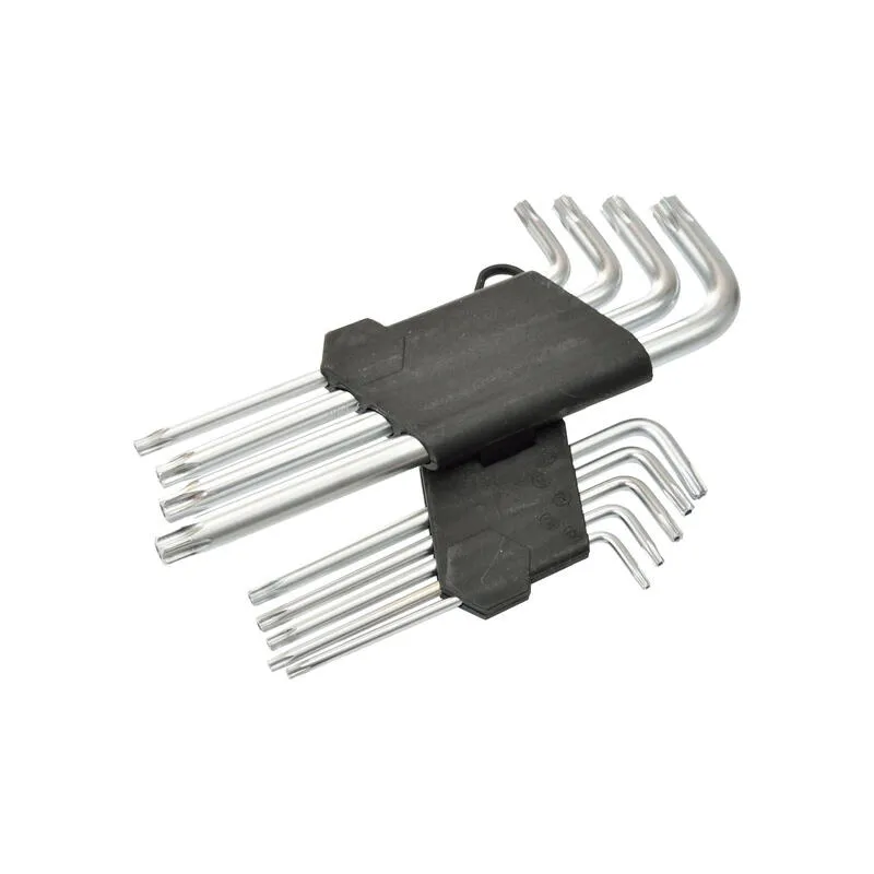 Furatos torx kulcs készlet T10-T50 190mm 9 részes