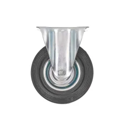 Fix kerék acél/gumi 100kg 125mm