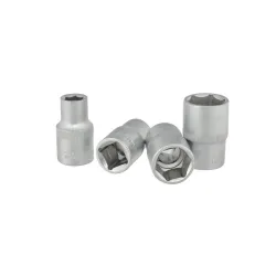 Dugókulcs készlet 6 lapú 10-19mm 1/2″ 4 részes