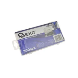 E-biztosító gyűrű készlet ø1,5-22 mm 300 részes