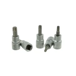 Torx bit dugókulcs készlet 3/8″ T25-T50 5 részes