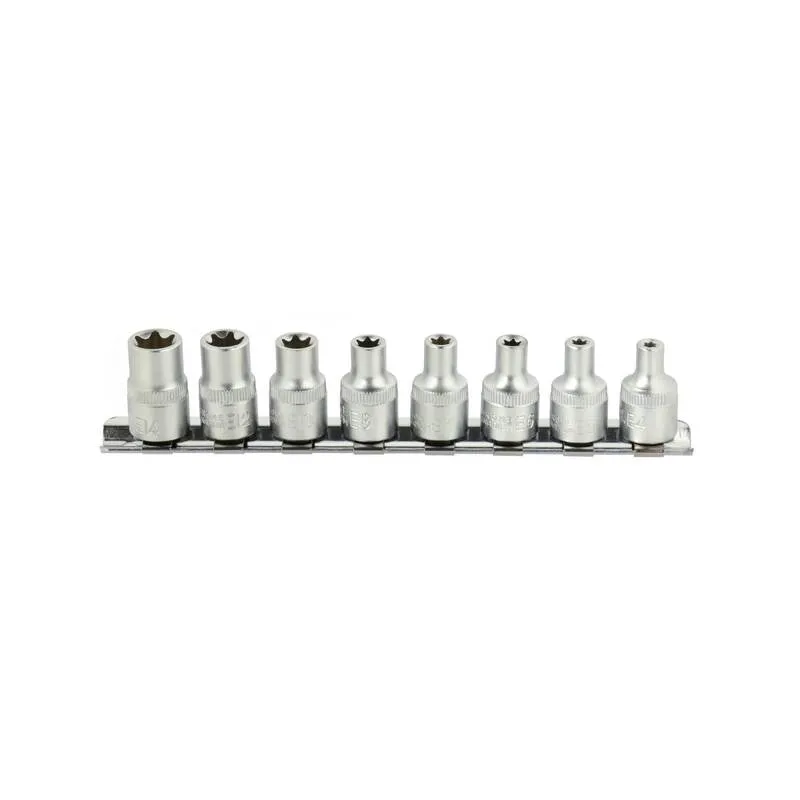 E-torx dugókulcs készlet E4-E14 3/8″