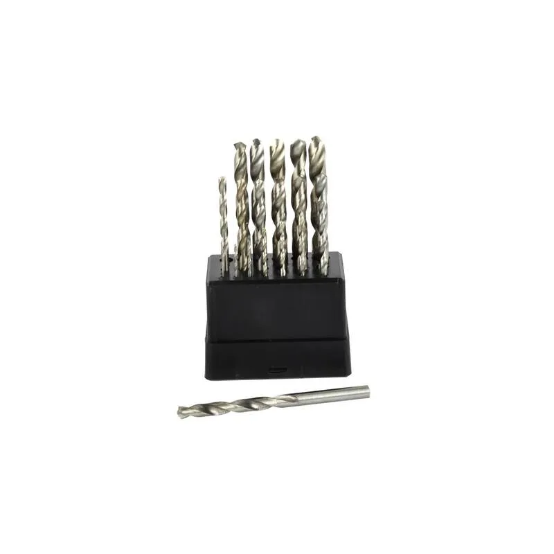 Fémfúró készlet 1-10mm 19 részes