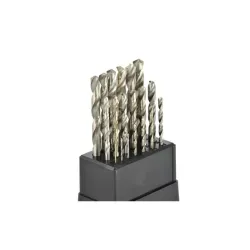 Fémfúró készlet 1-10mm 19 részes