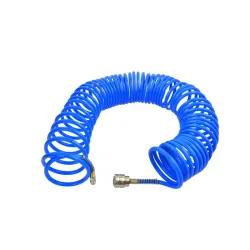 Spiráltömlő csatlakozókkal PE 5x8mm 20m