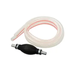 Kézi üzemanyag pumpa csővel 12mm / 2x1m