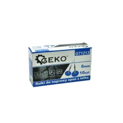 Defektjavító gomba készlet 6mm 10 részes