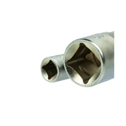 E-torx dugókulcs készlet 1/4″, 1/2″ E4-E16 10 részes