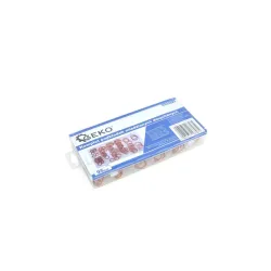 Üreges réz alátét készlet 95 részes