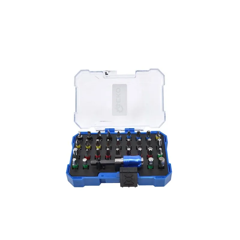 Színes bit készlet 1/4″ 32 részes