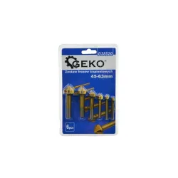 Kúpos süllyesztő készlet 6,3-20,5mm 6 részes