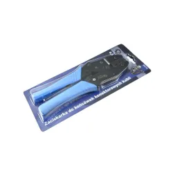 Racsnis kábelsaru krimpelő fogó 0,5-6mm²