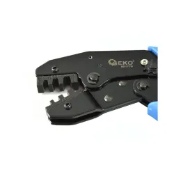 Racsnis kábelsaru krimpelő fogó 0,5-6mm²