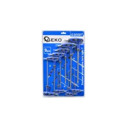 T-nyelű torx kulcs készlet T10-T50 9 részes
