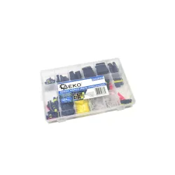 Elektromos csatlakozó készlet 424 részes