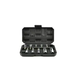 XZN bit dugókulcs készlet 1/4″, 3/8″, 1/2″ M4-M18 10 részes