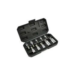 XZN bit dugókulcs készlet 1/4″, 3/8″, 1/2″ M4-M18 10 részes