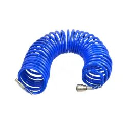 Spiráltömlő csatlakozókkal PU 6,5x10mm 15m