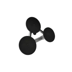 Vákuumos szélvédőfogó tappancs alumínium 3x115mm (üvegfogó)