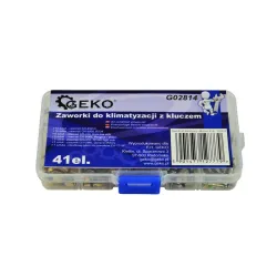 Gépkocsi légkondicionáló szeleptű készlet 41 részes