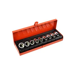 E-torx dugókulcs készlet 1/2″ E10-E24 9 részes