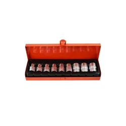 E-torx dugókulcs készlet 1/2″ E10-E24 9 részes