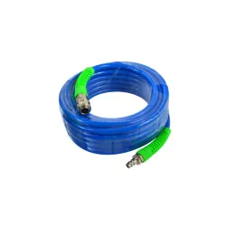 Levegőtömlő csatlakozókkal PU 8x12mm 10m